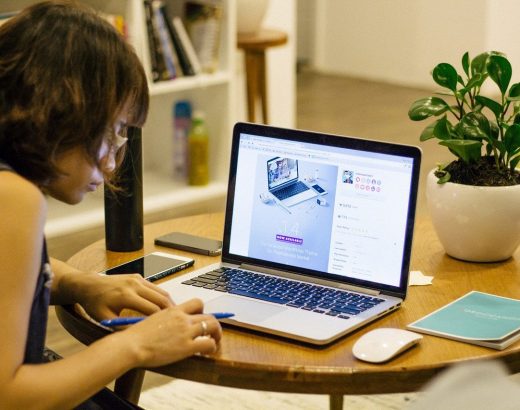 fit bij het thuiswerken